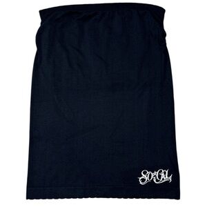 Y2K SoCal by No Fear Women’s Tube Top, 2000s Surf/Skate Aesthetic Size M/L